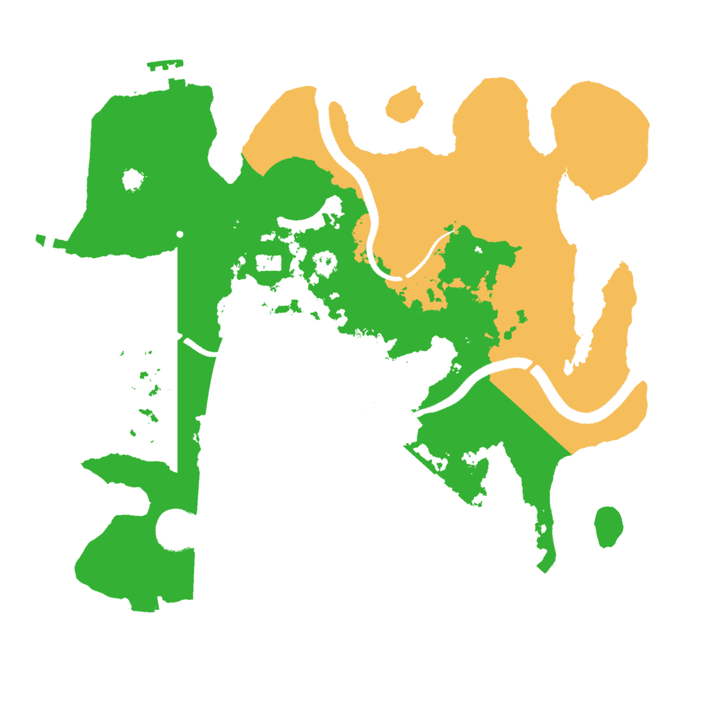 Biome Rust Map: Procedural Map, Size: 3000, Seed: 2479920