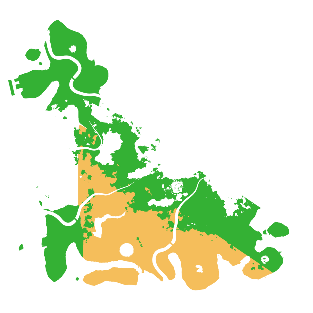 Biome Rust Map: Procedural Map, Size: 4000, Seed: 1954782109