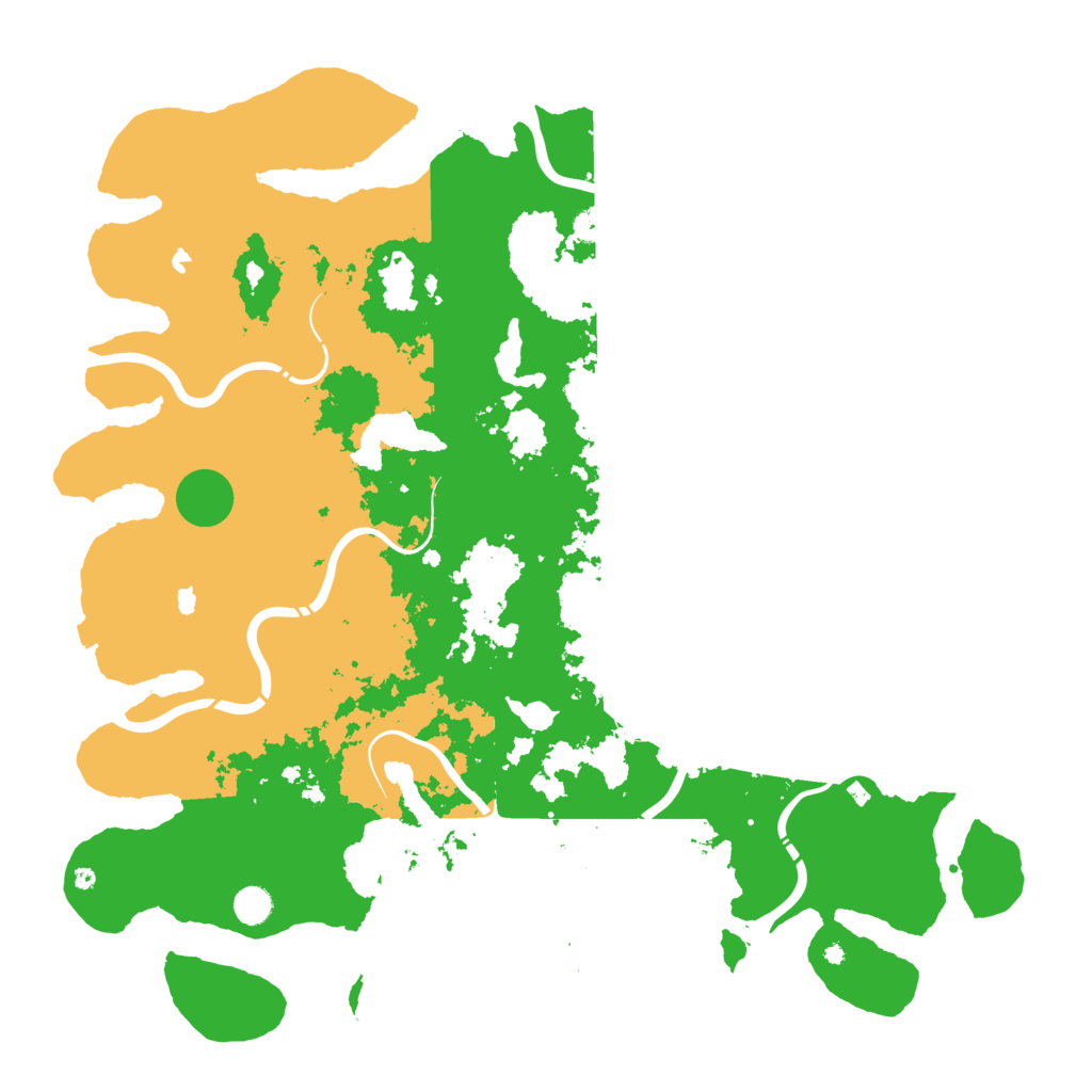 Biome Rust Map: Procedural Map, Size: 5000, Seed: 1876457685
