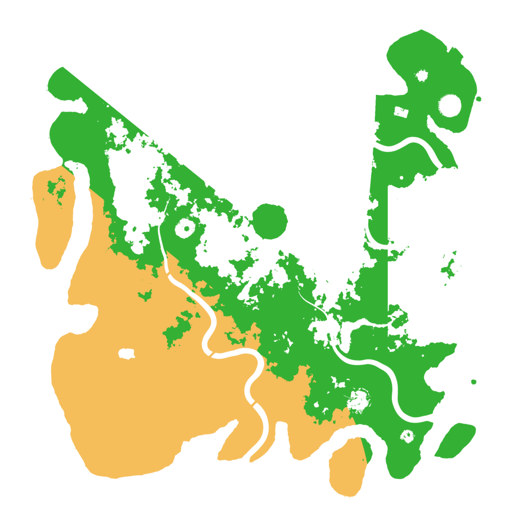 Biome Rust Map: Procedural Map, Size: 4000, Seed: 8957699