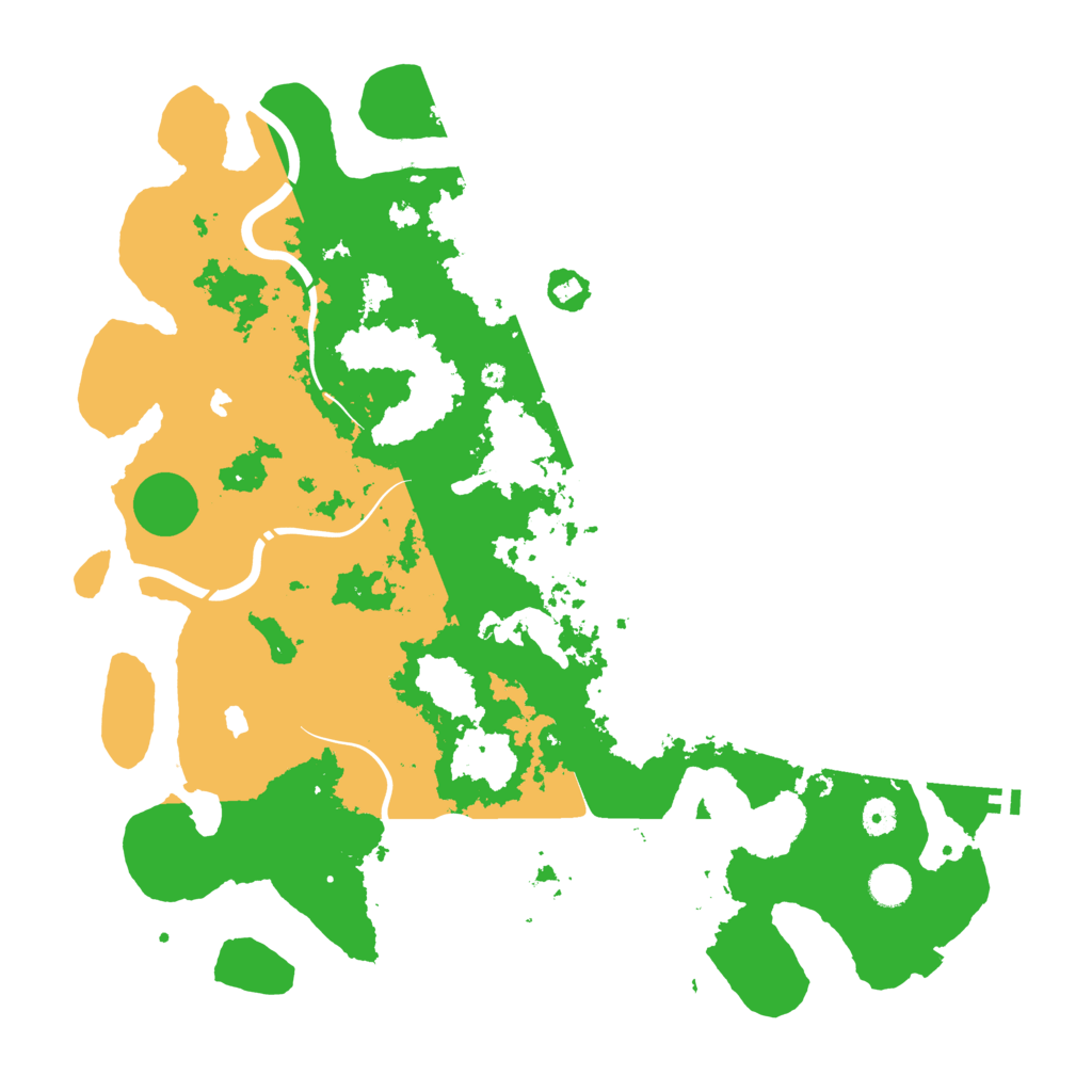 Biome Rust Map: Procedural Map, Size: 4500, Seed: 1704496550