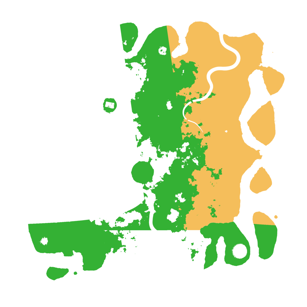 Biome Rust Map: Procedural Map, Size: 3700, Seed: 1366697223