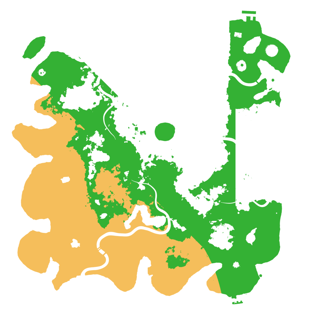 Biome Rust Map: Procedural Map, Size: 4500, Seed: 159852