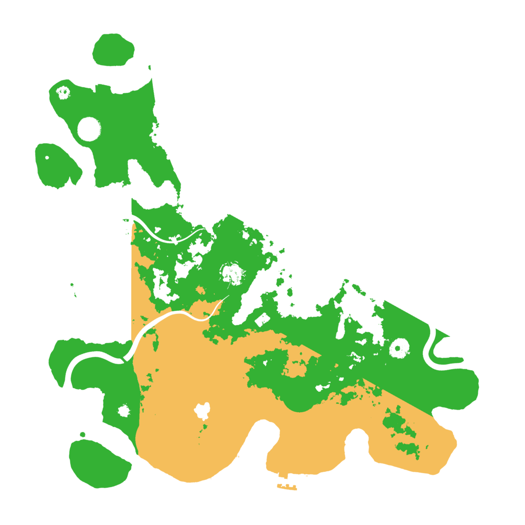 Biome Rust Map: Procedural Map, Size: 4000, Seed: 34455623