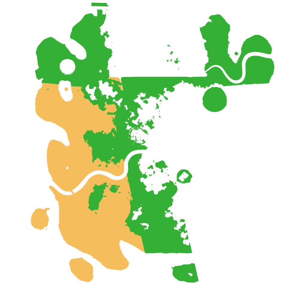 Biome Rust Map: Procedural Map, Size: 3500, Seed: 1781761355