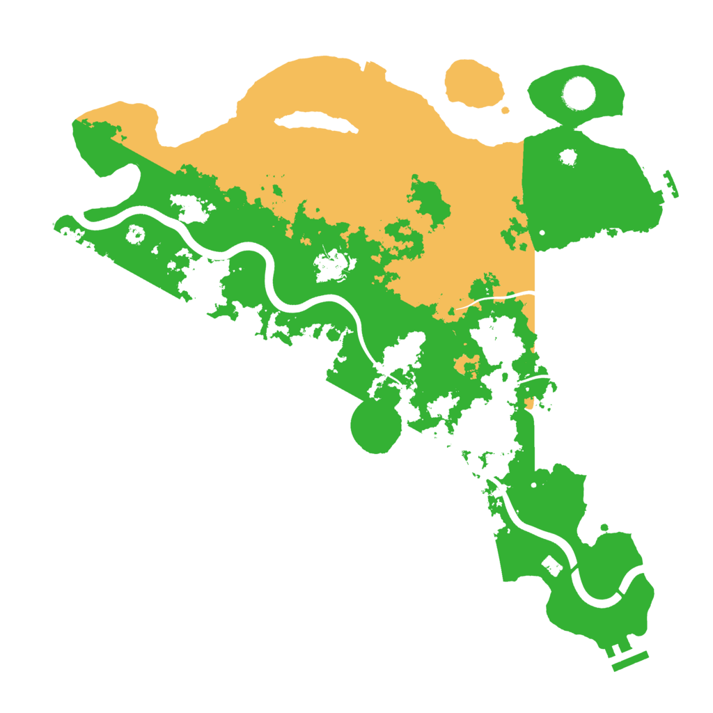 Biome Rust Map: Procedural Map, Size: 3800, Seed: 1658503208