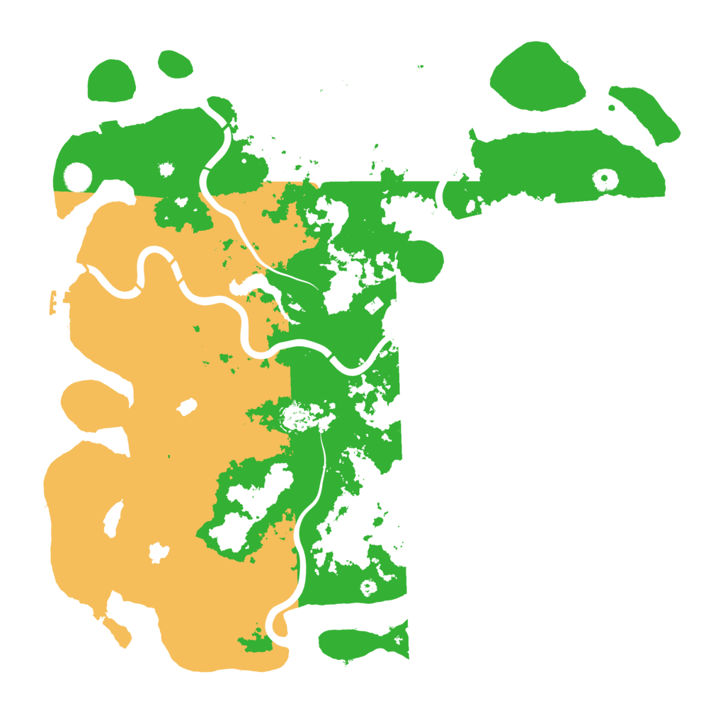 Biome Rust Map: Procedural Map, Size: 4500, Seed: 1382625960