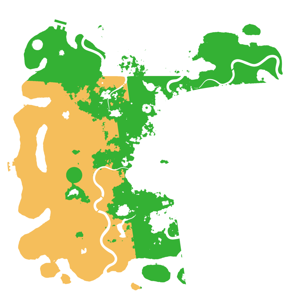 Biome Rust Map: Procedural Map, Size: 5000, Seed: 2054865886