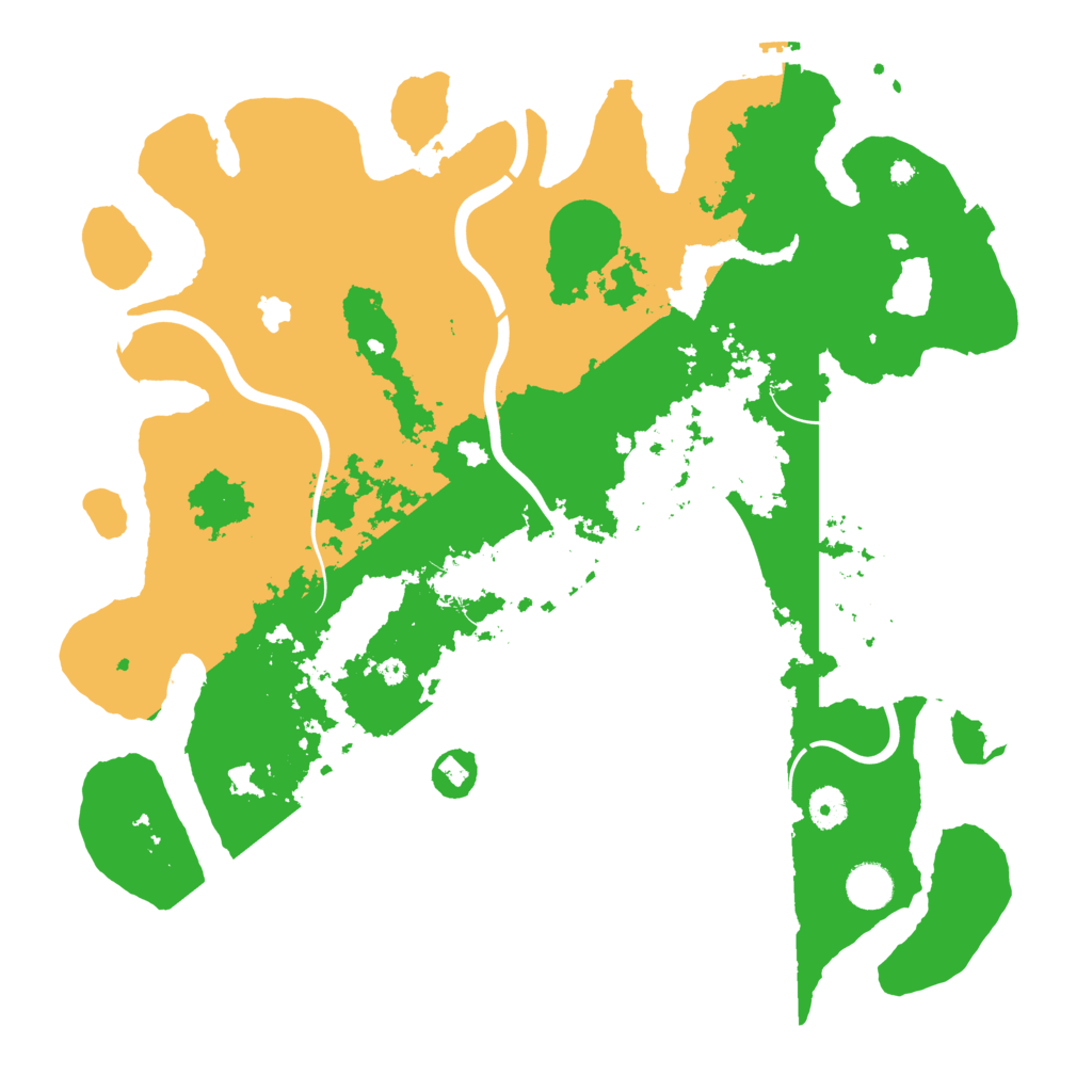 Biome Rust Map: Procedural Map, Size: 4096, Seed: 1766116963