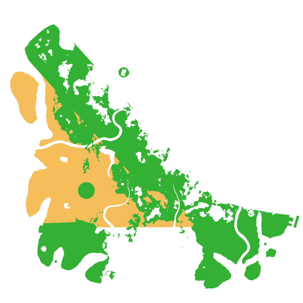 Biome Rust Map: Procedural Map, Size: 4800, Seed: 467341072