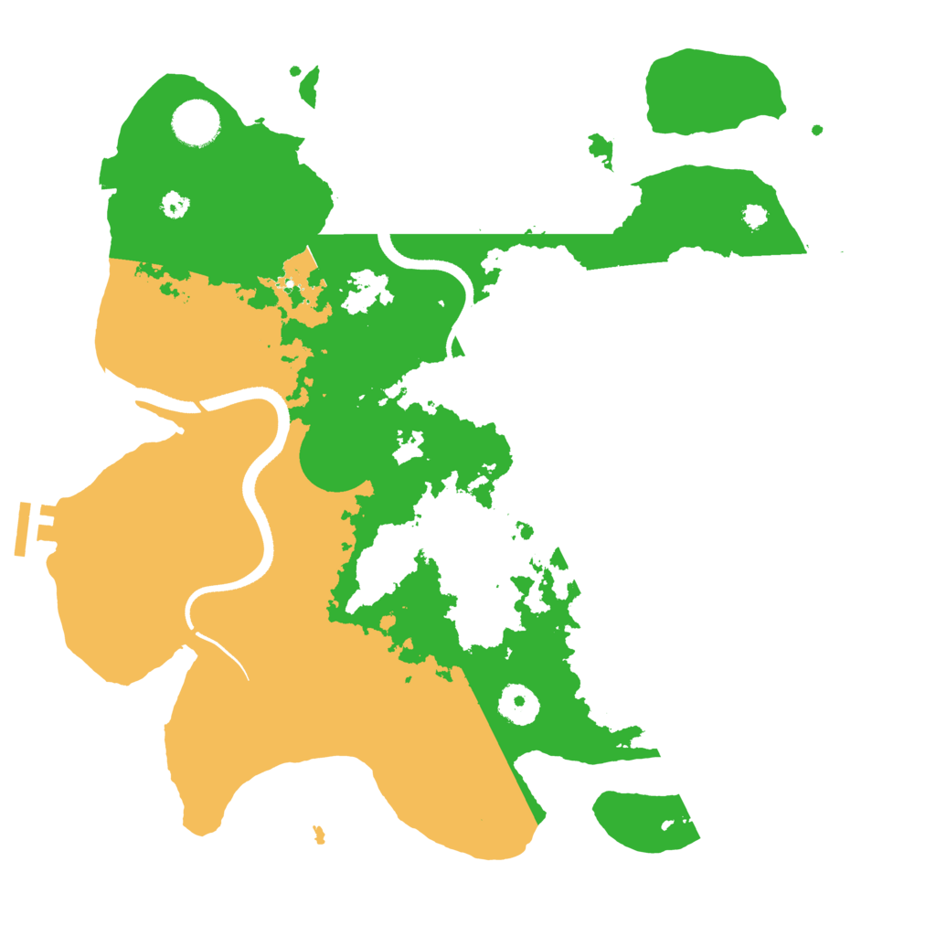 Biome Rust Map: Procedural Map, Size: 3500, Seed: 1472934234
