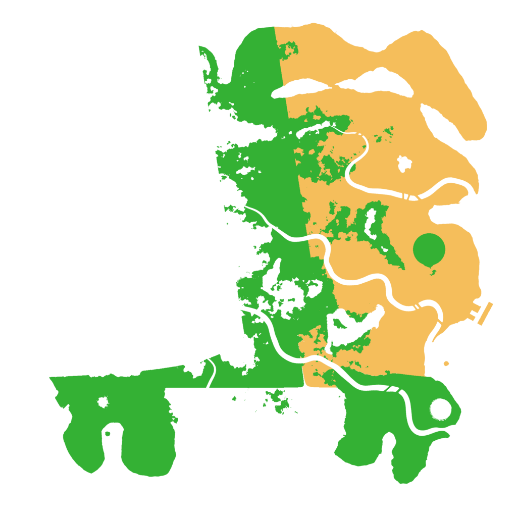 Biome Rust Map: Procedural Map, Size: 4250, Seed: 853874690