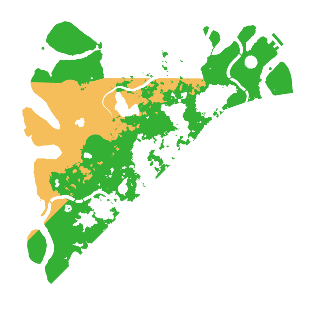 Biome Rust Map: Procedural Map, Size: 4250, Seed: 1743926558