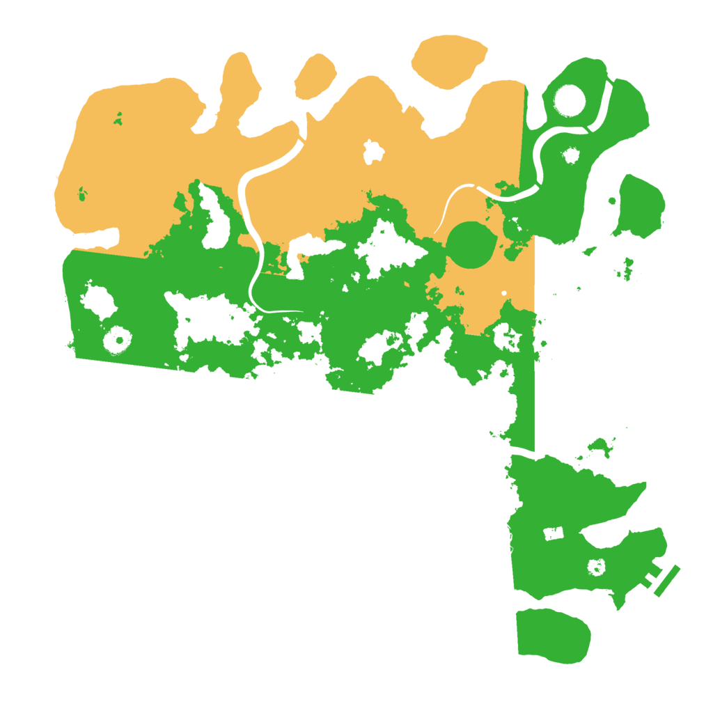 Biome Rust Map: Procedural Map, Size: 4000, Seed: 1256486541