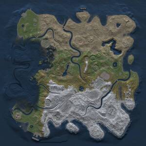 Thumbnail Rust Map: Procedural Map, Size: 4250, Seed: 1482071690, 16 Monuments