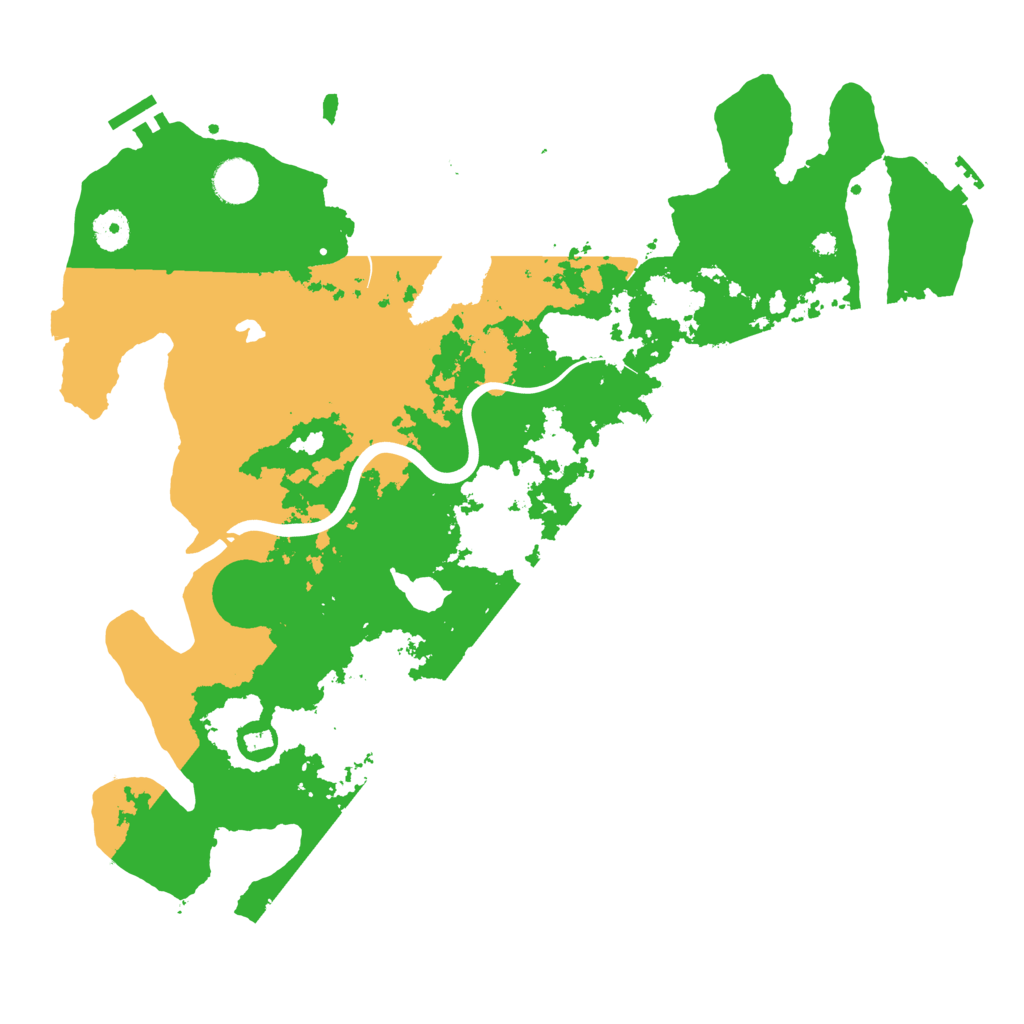 Biome Rust Map: Procedural Map, Size: 4000, Seed: 280708