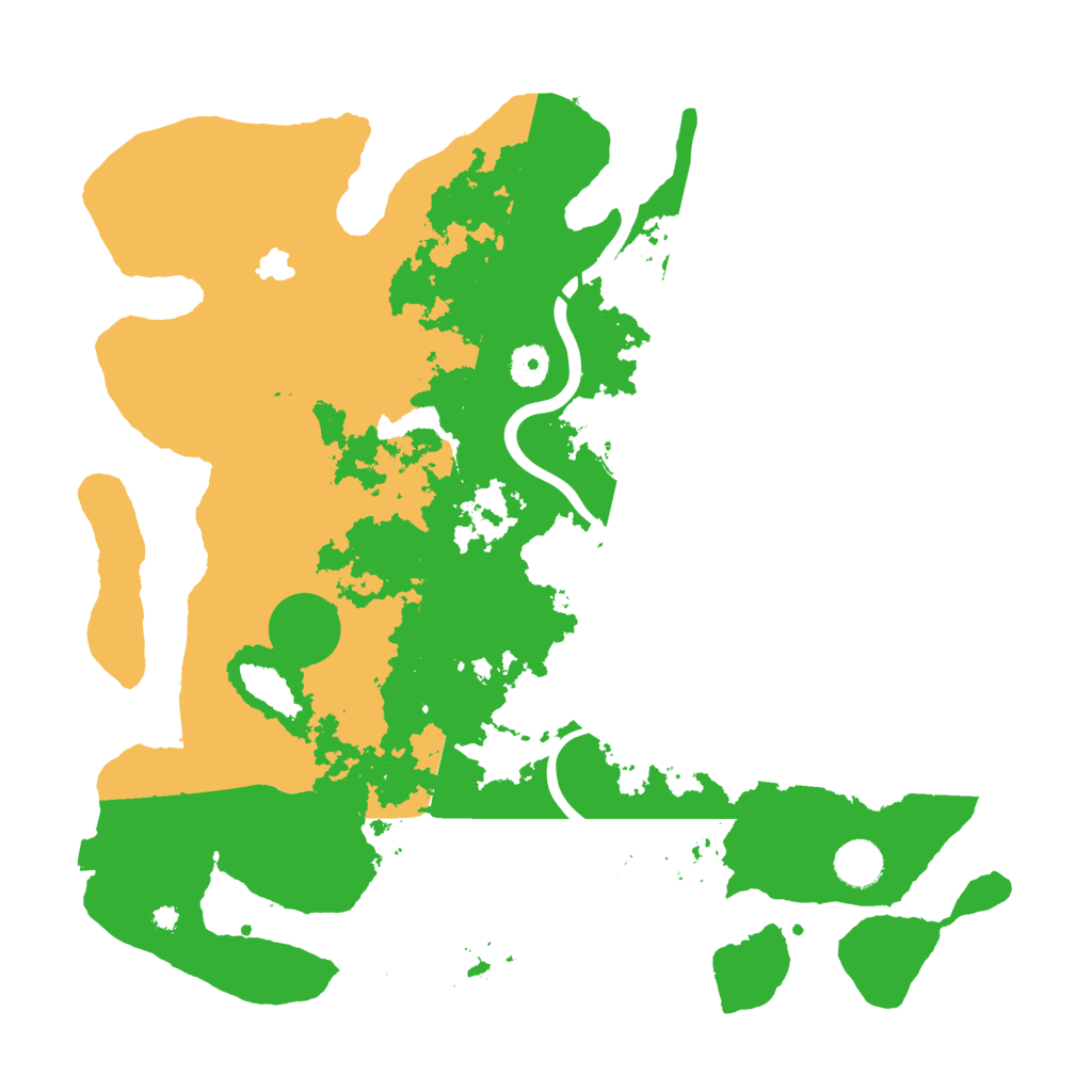 Biome Rust Map: Procedural Map, Size: 4000, Seed: 8383