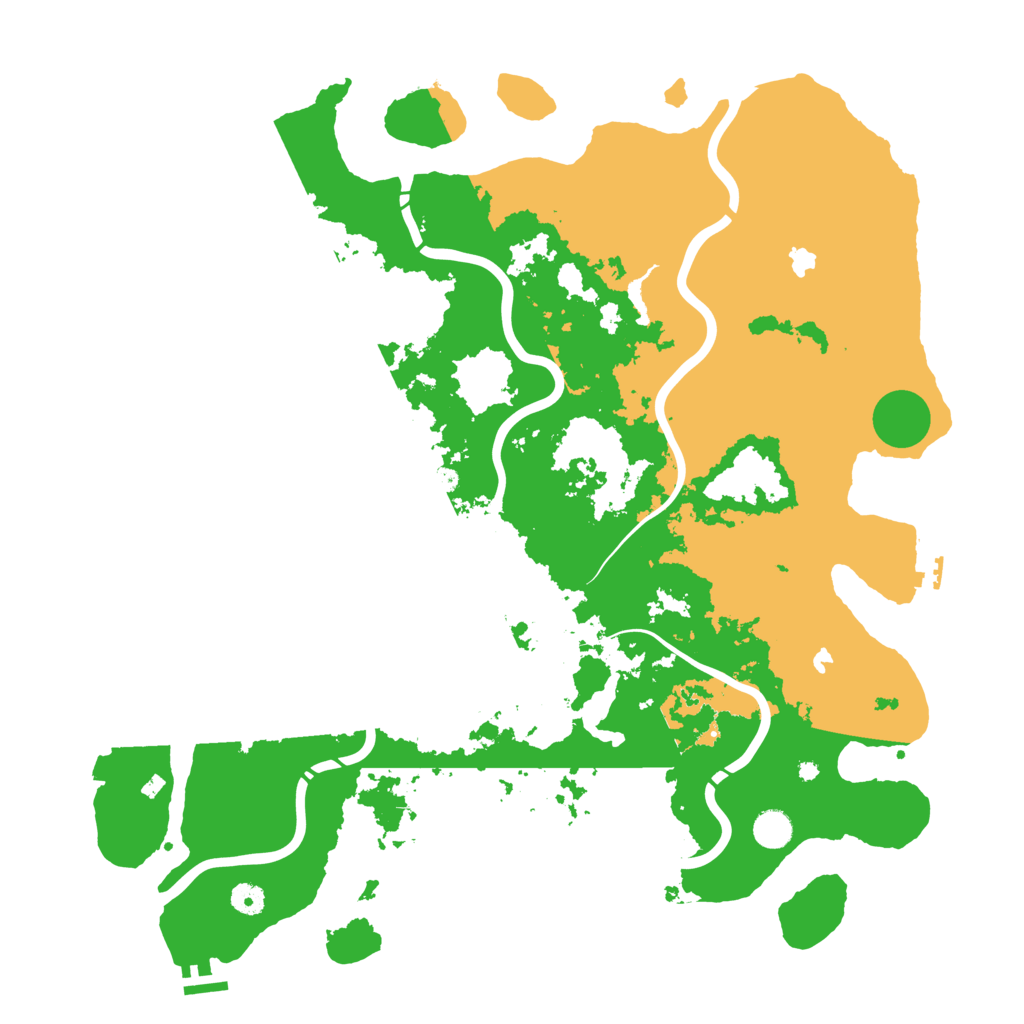 Biome Rust Map: Procedural Map, Size: 4680, Seed: 3072026
