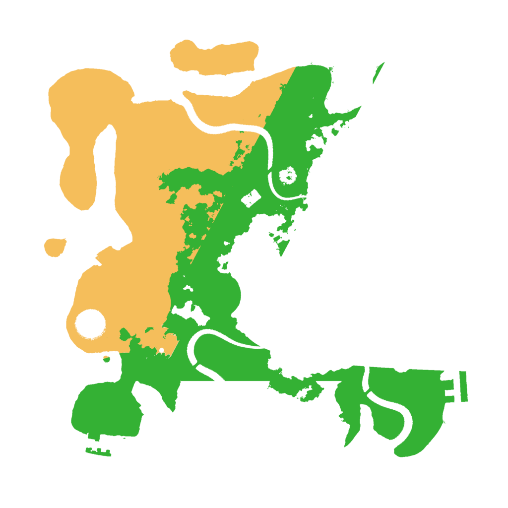 Biome Rust Map: Procedural Map, Size: 3000, Seed: 170324