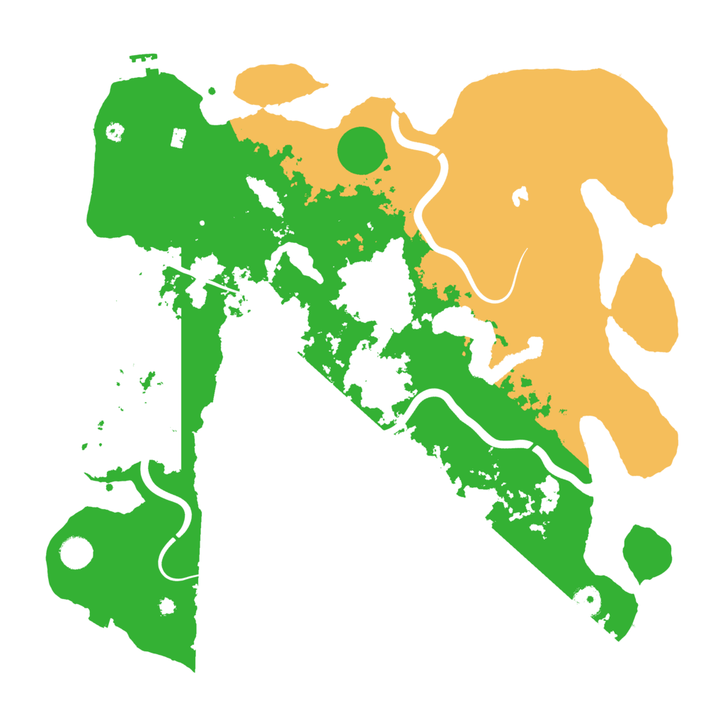 Biome Rust Map: Procedural Map, Size: 4000, Seed: 1548516943