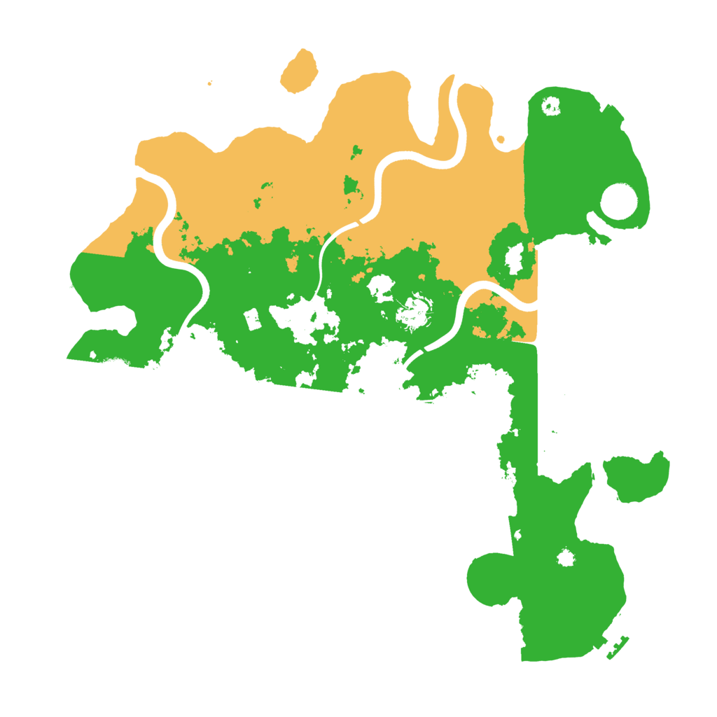 Biome Rust Map: Procedural Map, Size: 3750, Seed: 958639191