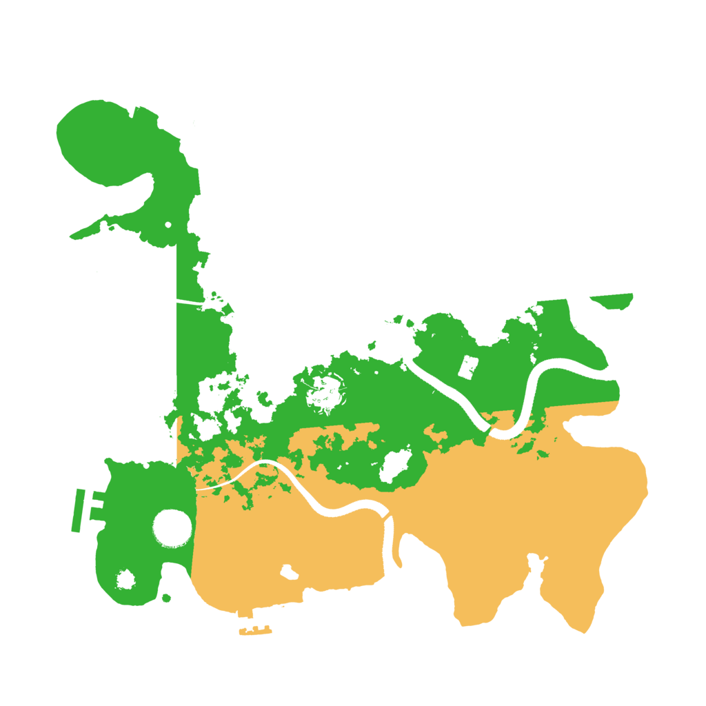 Biome Rust Map: Procedural Map, Size: 3300, Seed: 701472505
