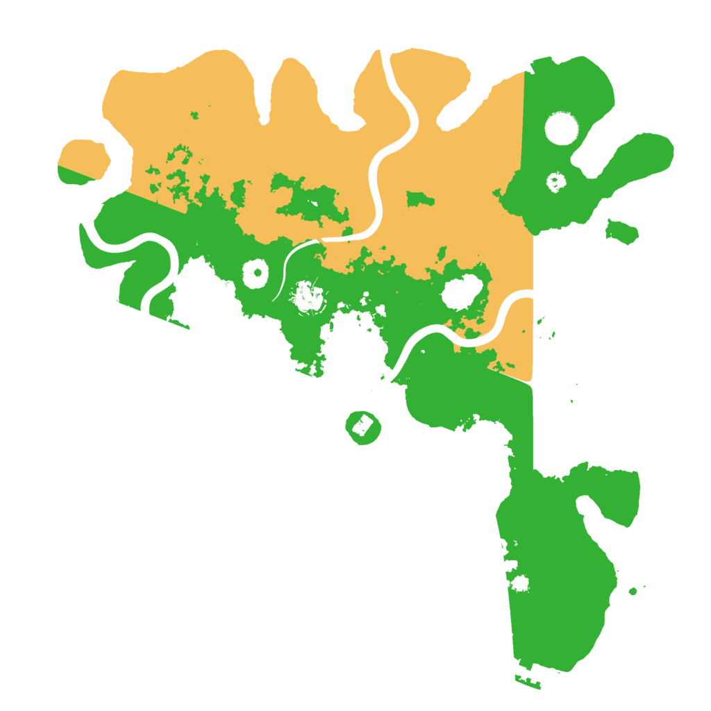 Biome Rust Map: Procedural Map, Size: 3750, Seed: 83472651