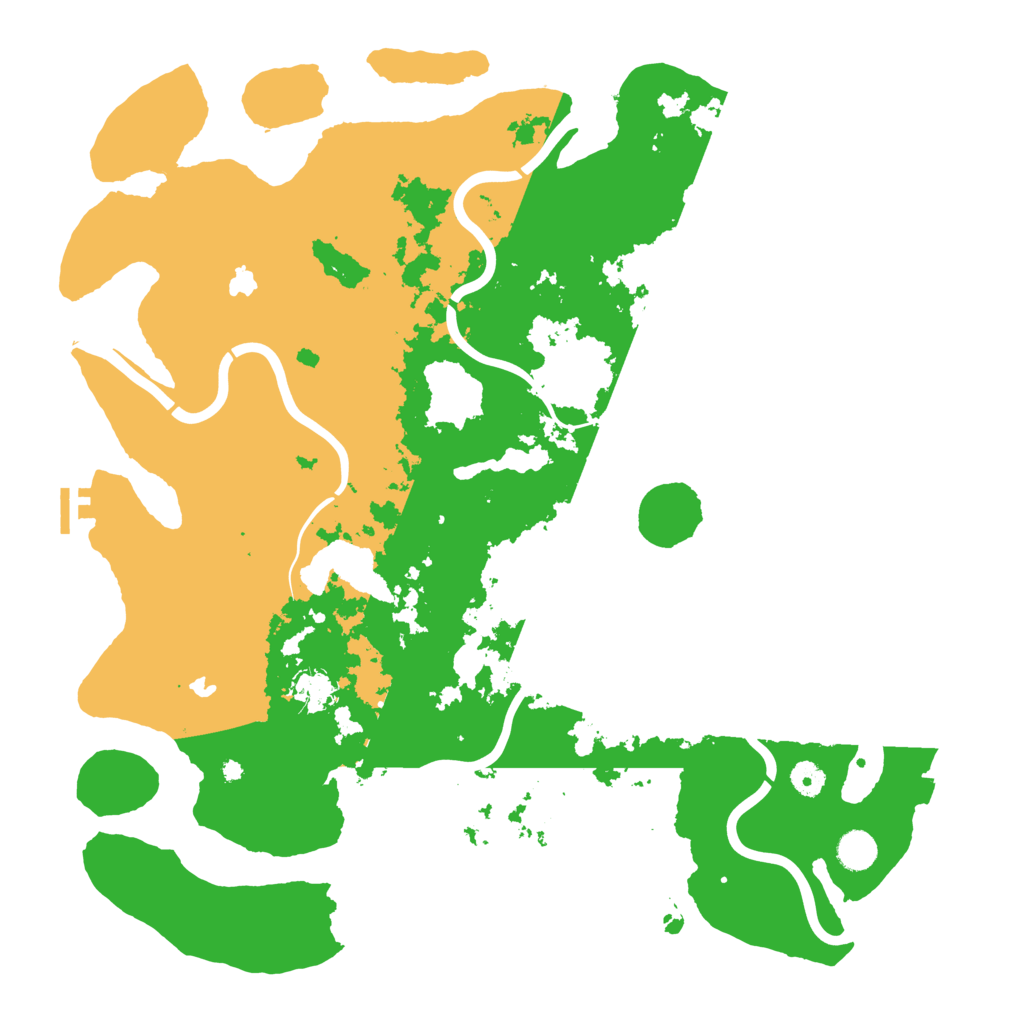 Biome Rust Map: Procedural Map, Size: 4500, Seed: 313668986