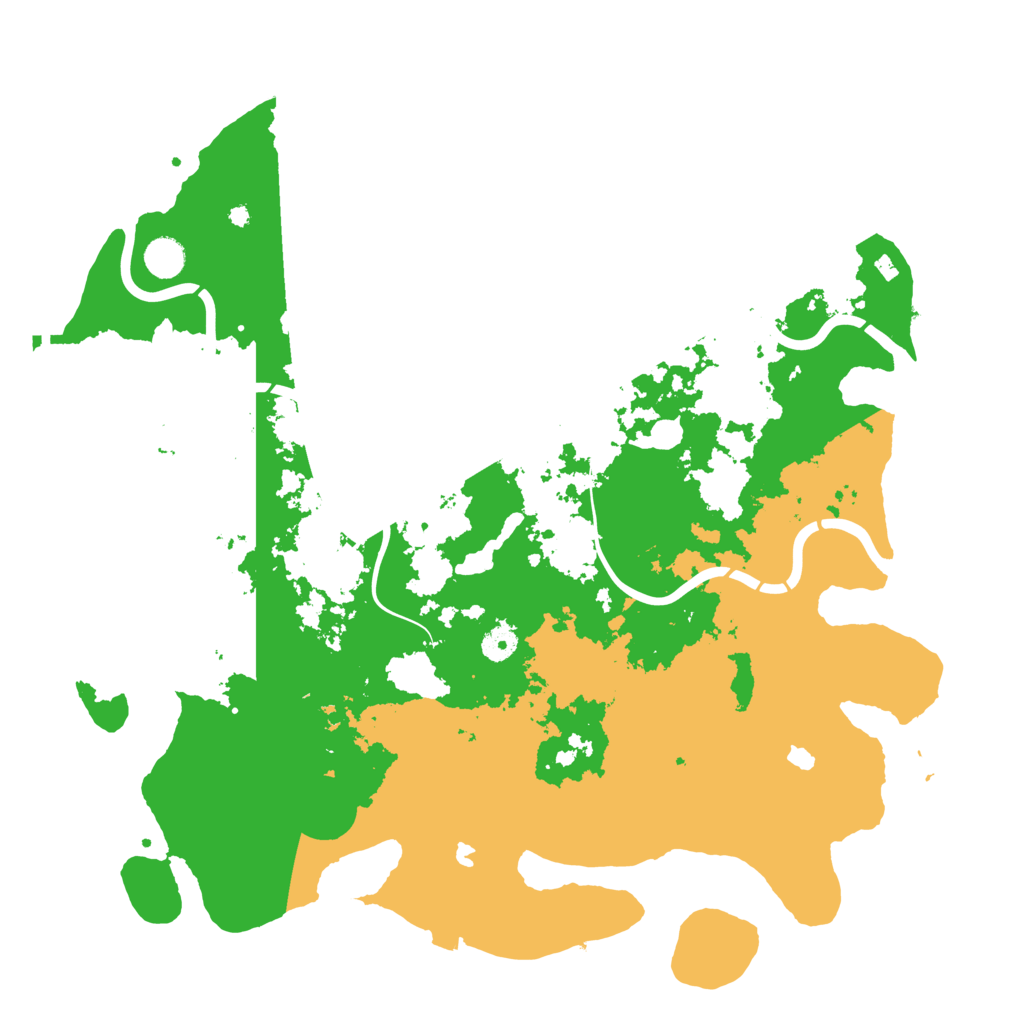 Biome Rust Map: Procedural Map, Size: 4500, Seed: 20015