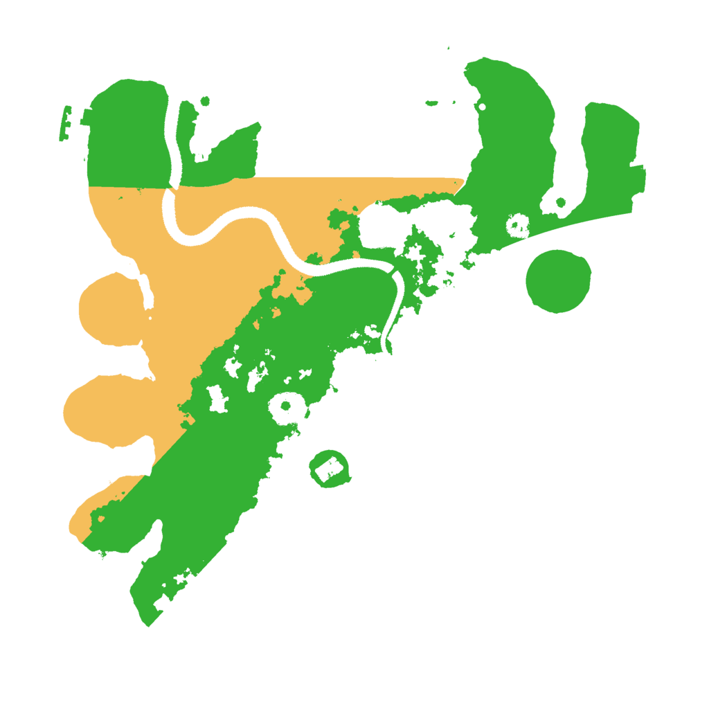Biome Rust Map: Procedural Map, Size: 3000, Seed: 2365478
