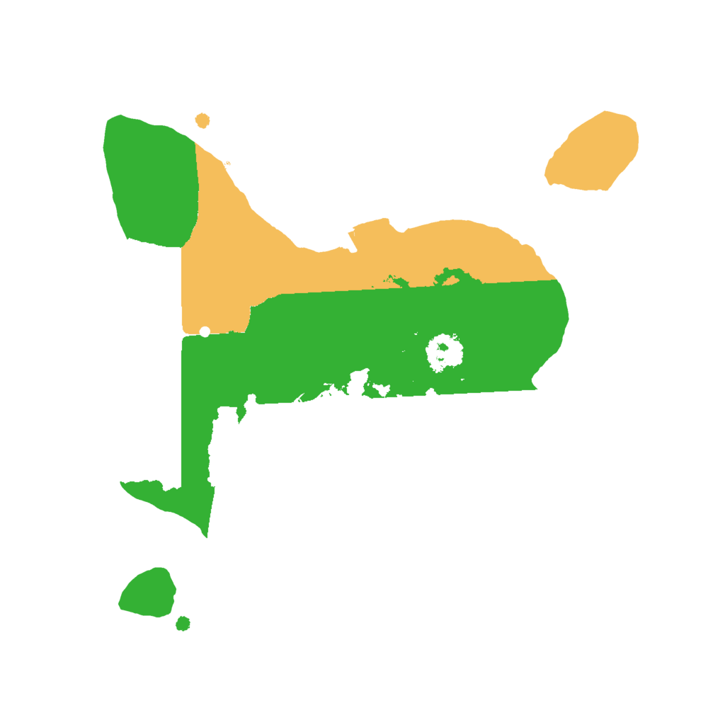 Biome Rust Map: Procedural Map, Size: 2000, Seed: 9510951