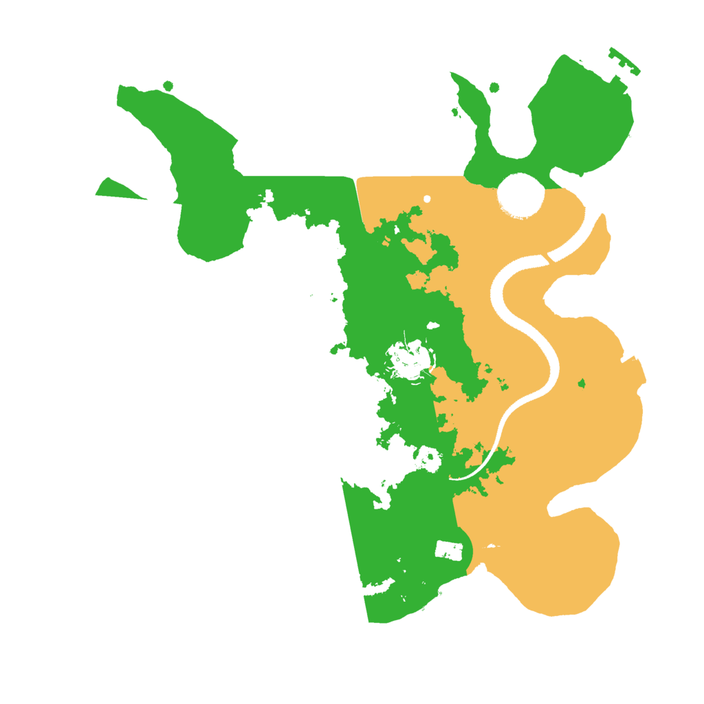 Biome Rust Map: Procedural Map, Size: 2800, Seed: 2033516121