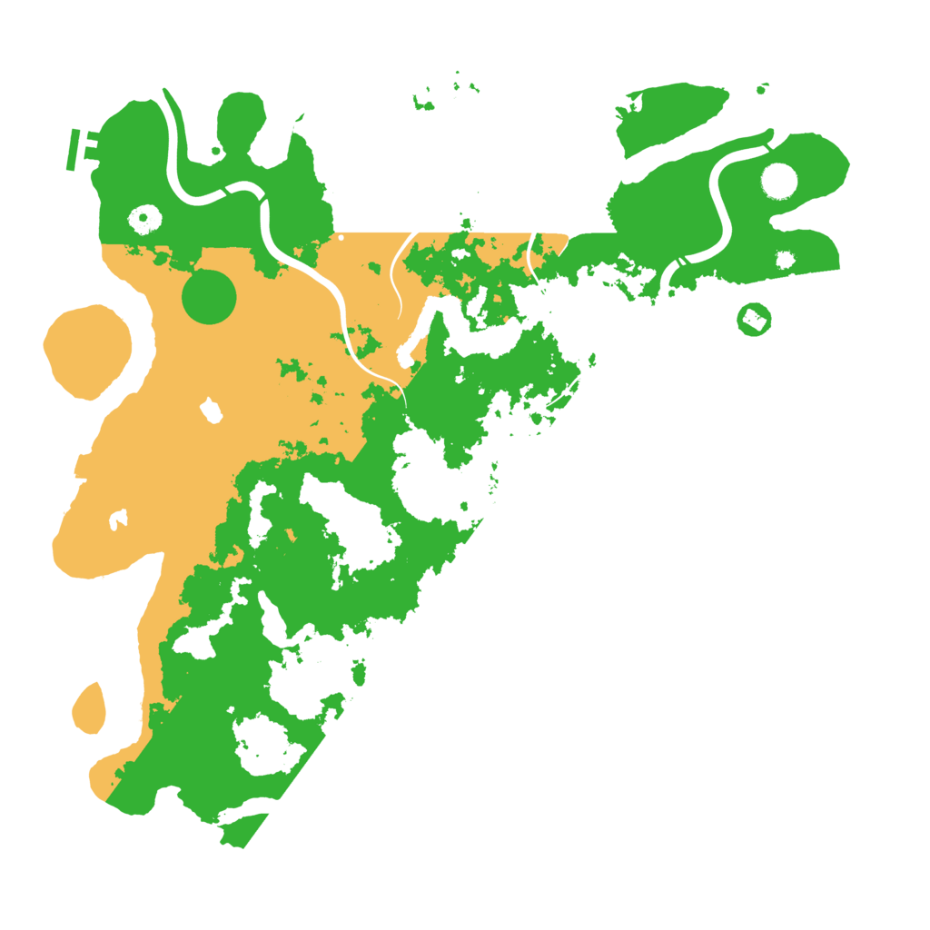 Biome Rust Map: Procedural Map, Size: 4500, Seed: 422374084