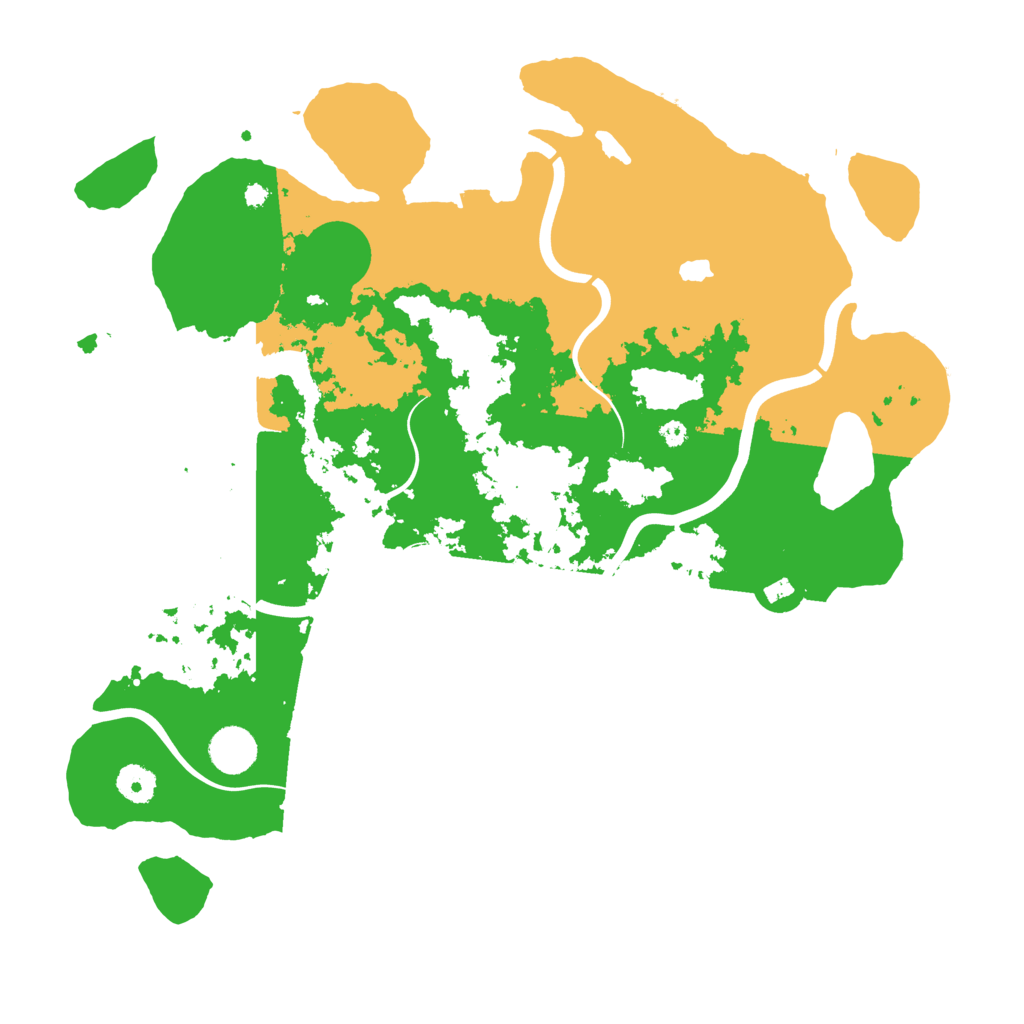 Biome Rust Map: Procedural Map, Size: 4000, Seed: 1272266273