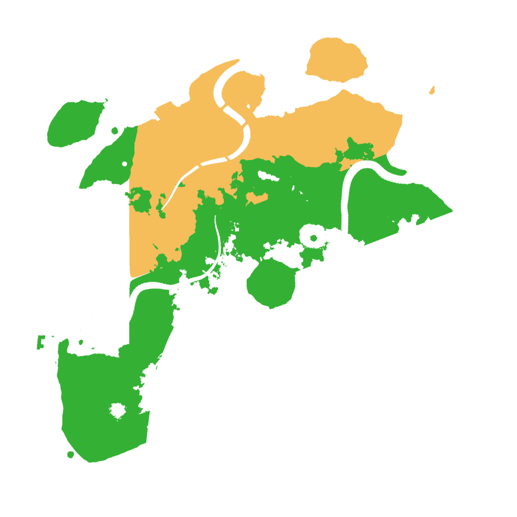 Biome Rust Map: Procedural Map, Size: 3000, Seed: 1785148635