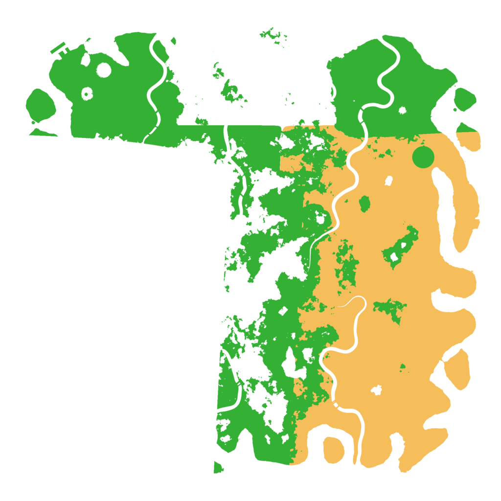 Biome Rust Map: Procedural Map, Size: 6000, Seed: 577747