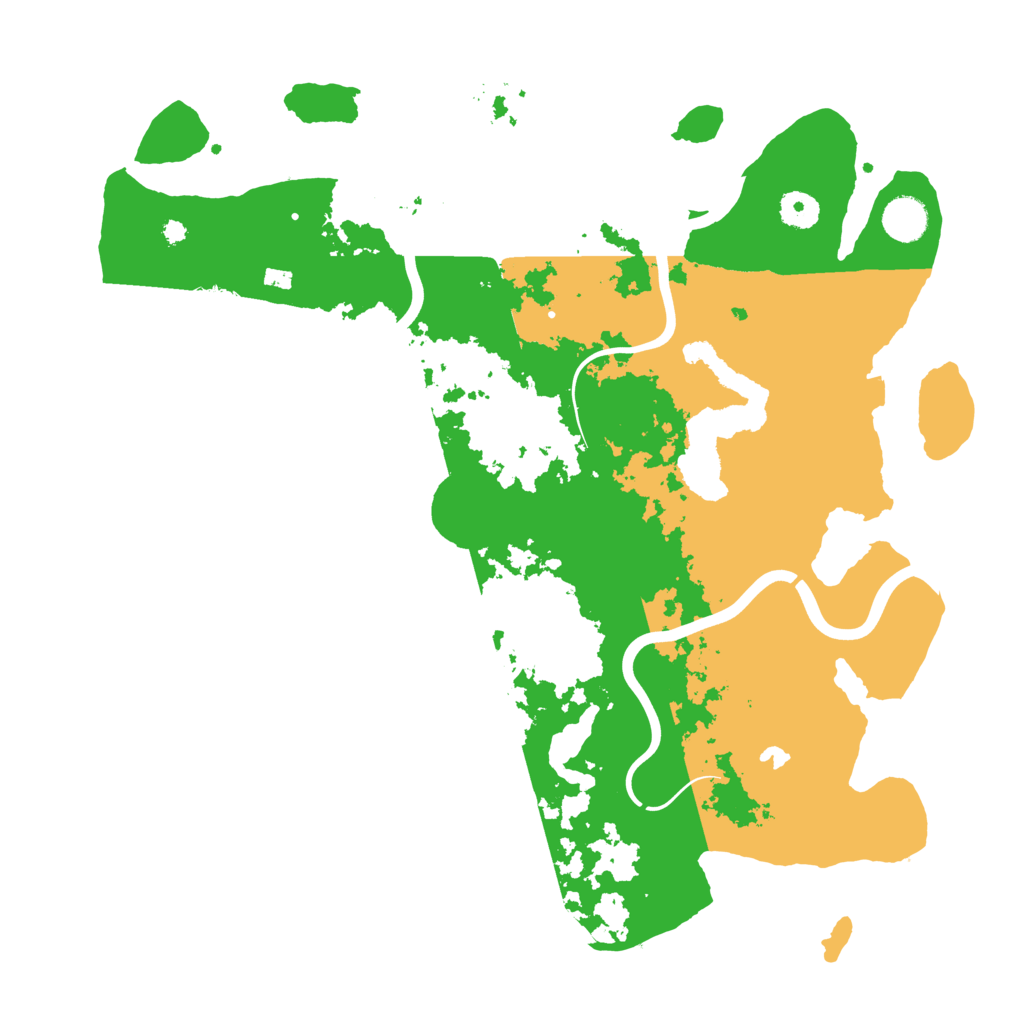 Biome Rust Map: Procedural Map, Size: 4000, Seed: 1382532