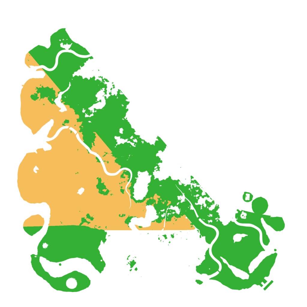 Biome Rust Map: Procedural Map, Size: 5000, Seed: 385375