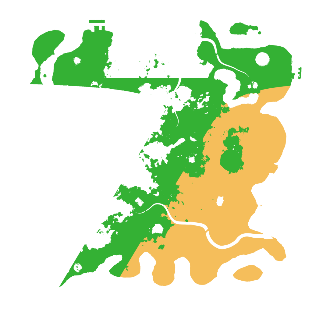 Biome Rust Map: Procedural Map, Size: 4000, Seed: 424094665