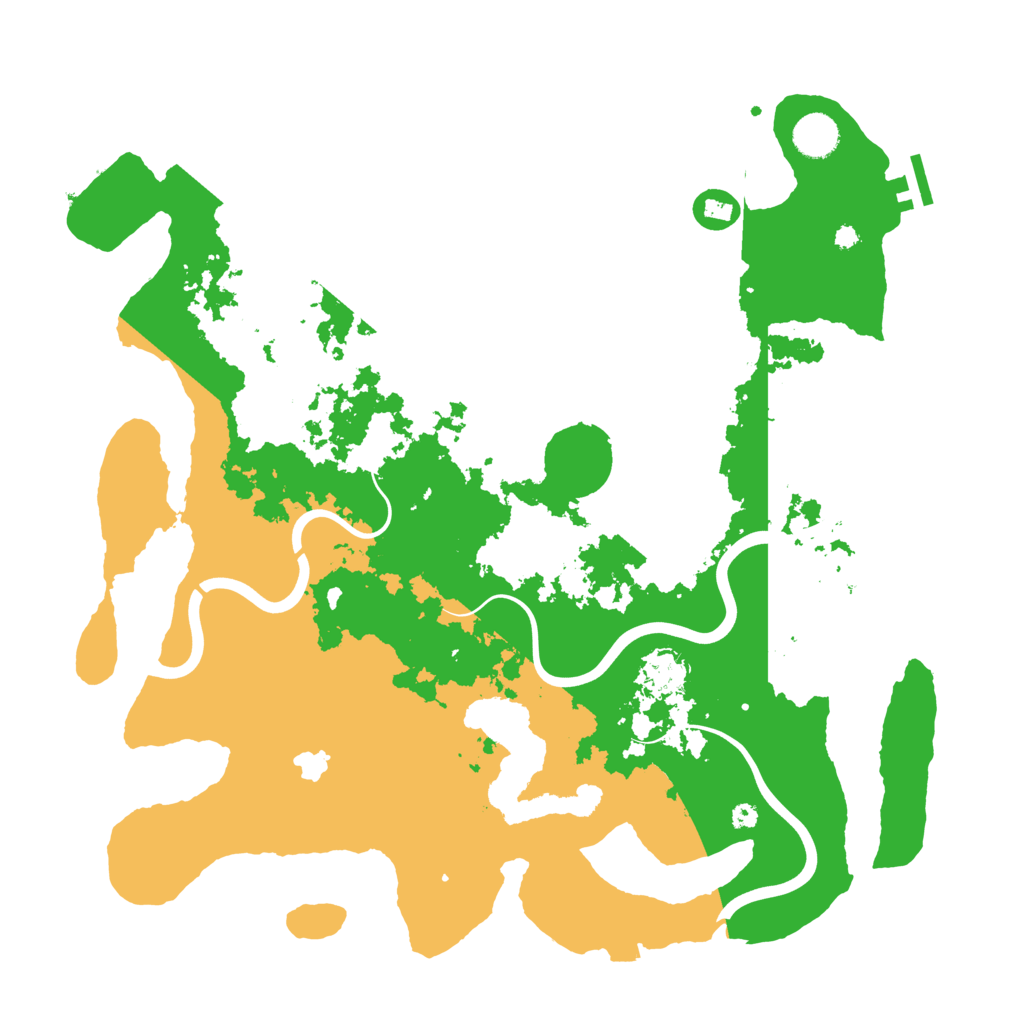 Biome Rust Map: Procedural Map, Size: 4000, Seed: 855765865