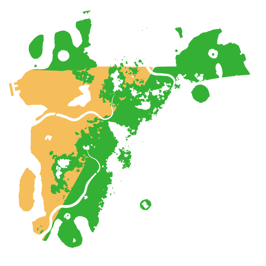 Biome Rust Map: Procedural Map, Size: 4200, Seed: 770420