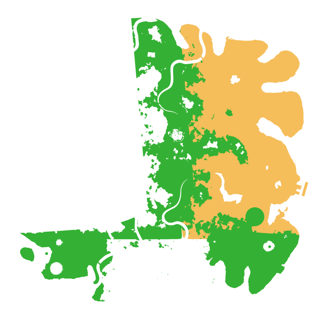 Biome Rust Map: Procedural Map, Size: 4500, Seed: 1098530298