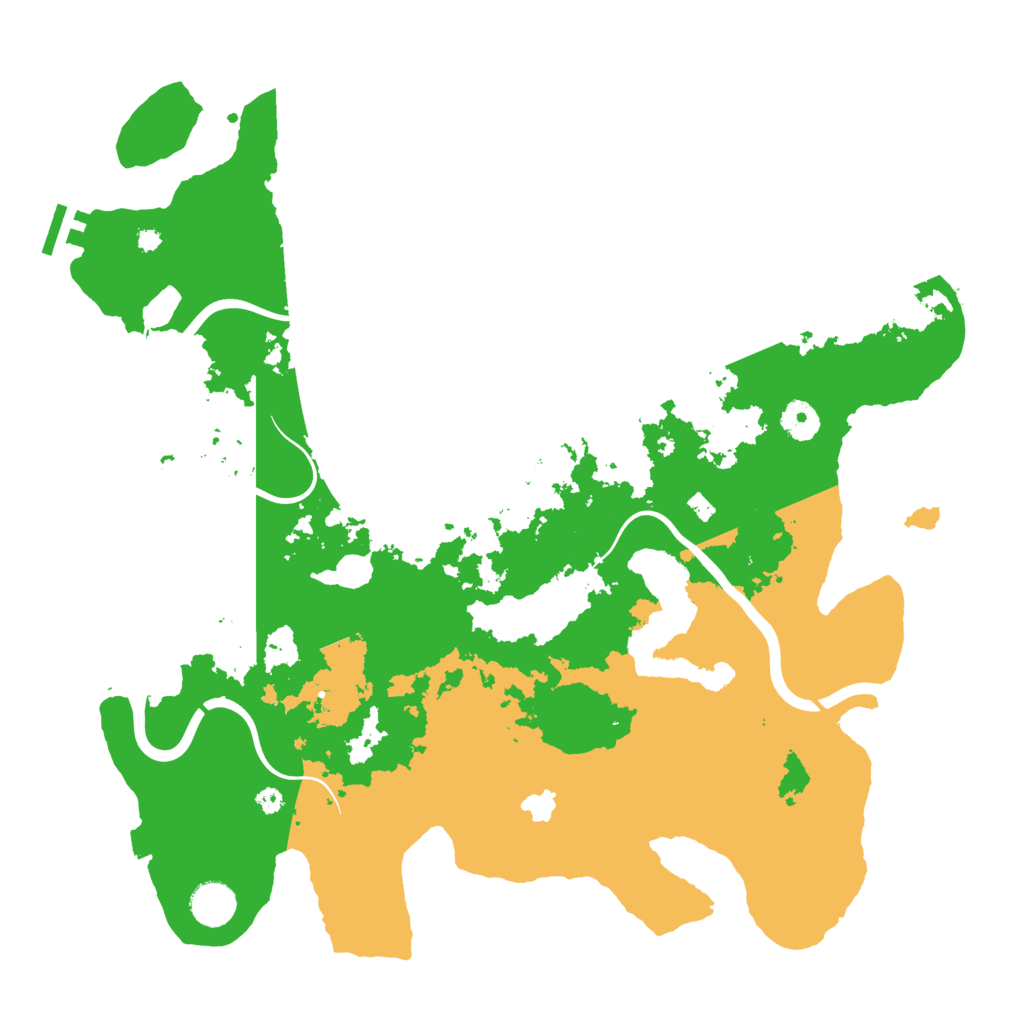 Biome Rust Map: Procedural Map, Size: 4000, Seed: 397778977
