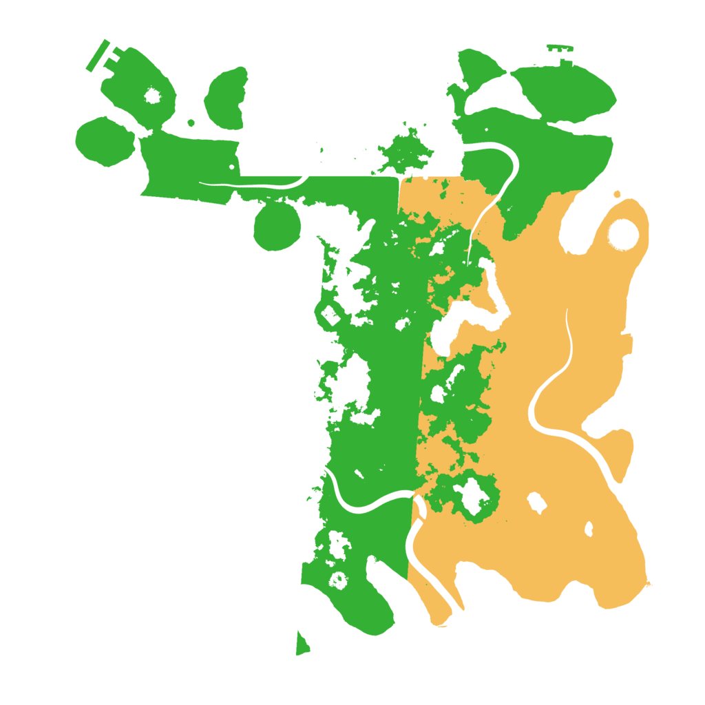 Biome Rust Map: Procedural Map, Size: 4020, Seed: 486379477