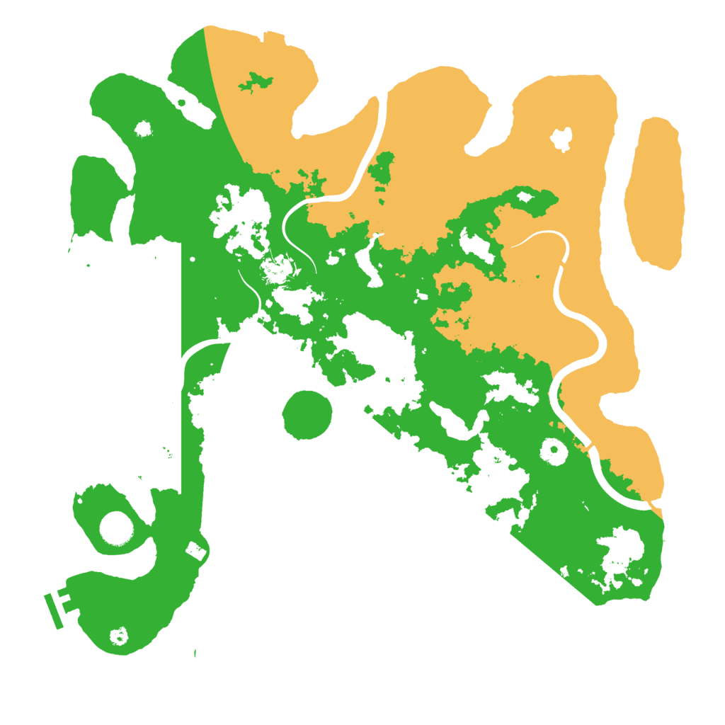 Biome Rust Map: Procedural Map, Size: 4000, Seed: 1466089604