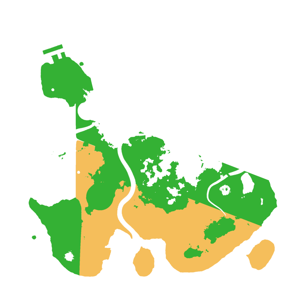 Biome Rust Map: Procedural Map, Size: 3000, Seed: 687007146