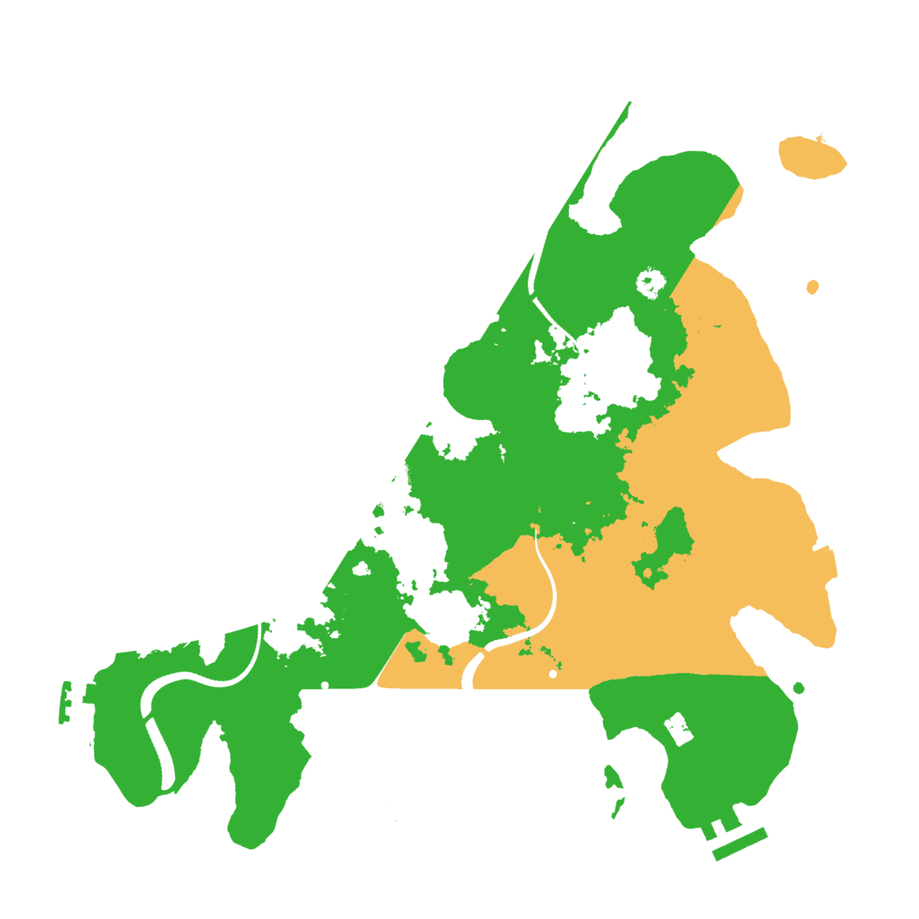 Biome Rust Map: Procedural Map, Size: 3250, Seed: 1875379528