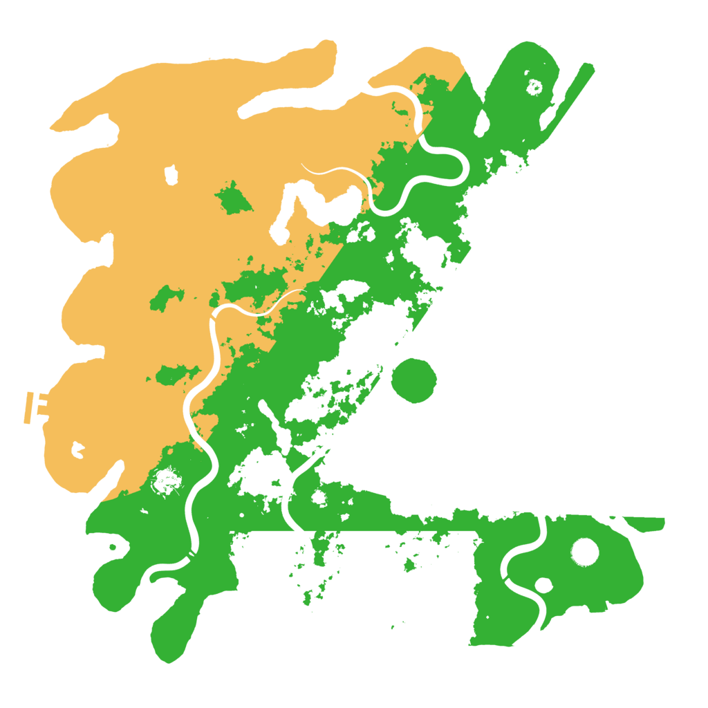 Biome Rust Map: Procedural Map, Size: 4500, Seed: 878799697