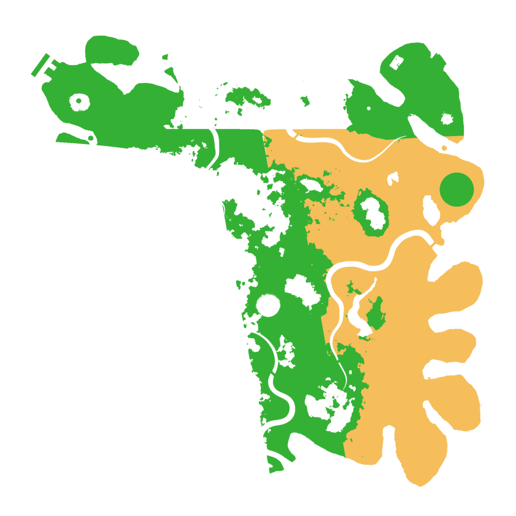 Biome Rust Map: Procedural Map, Size: 4000, Seed: 1561564156
