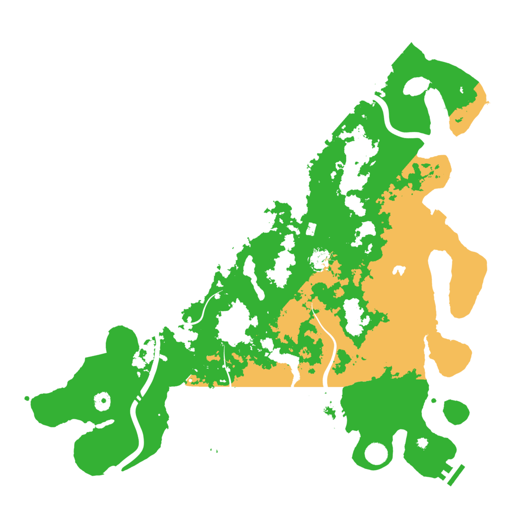 Biome Rust Map: Procedural Map, Size: 4300, Seed: 1660332920